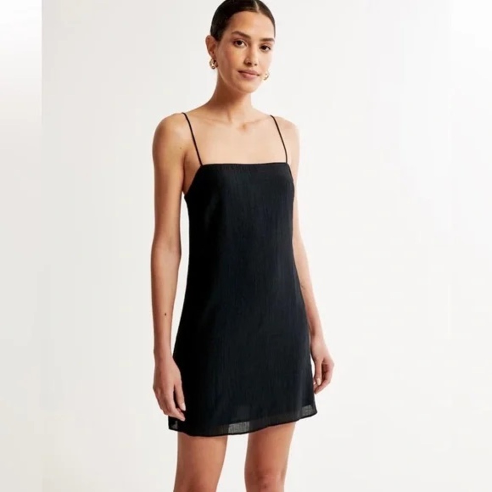 Abercrombie & Fitch Black Mini Dress